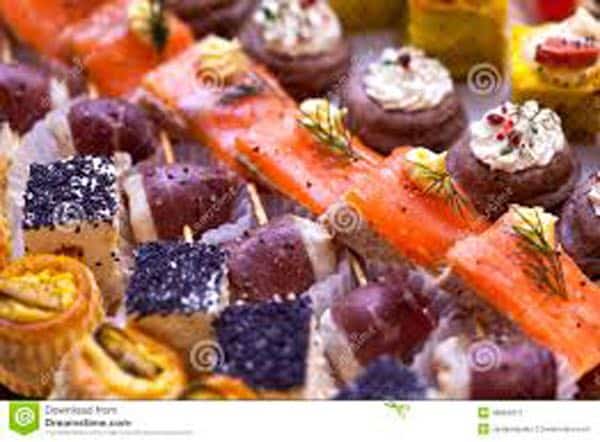 toasts et canapes